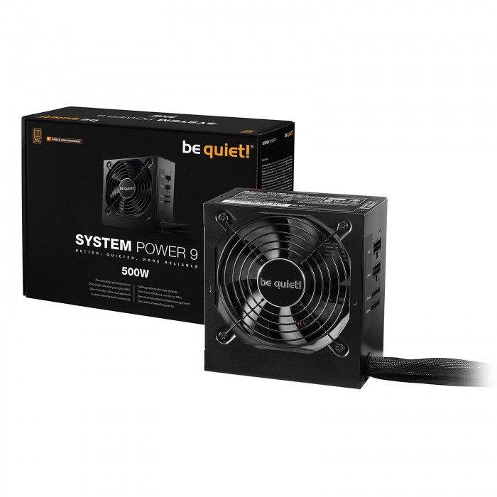 be quiet! System Power 9 500W CM 80PLUS Bronze be quiet! System Power 9 500W CM 80PLUS Bronze