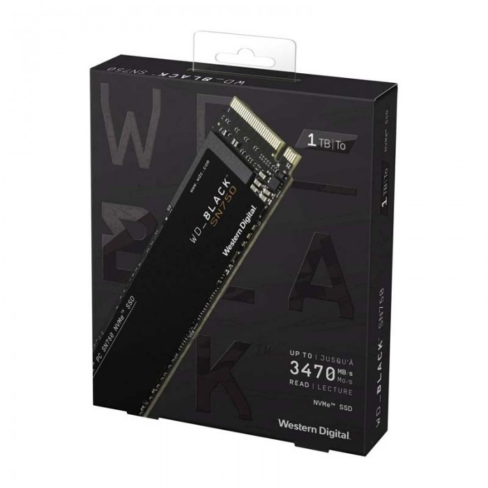 Western Digital SSD WD Black SN750 1To