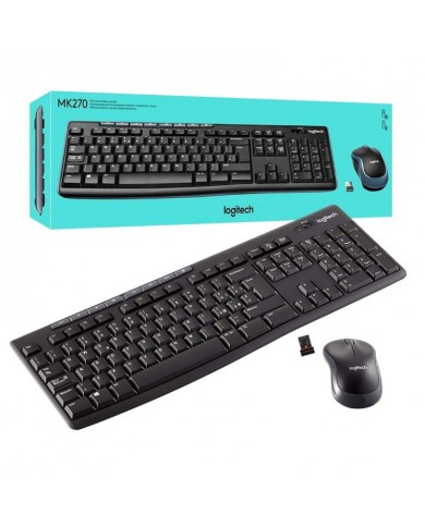 Logitech MK270 Wireless Keyboard and Mouse Combo Logitech MK270 Wireless Keyboard and Mouse Combo