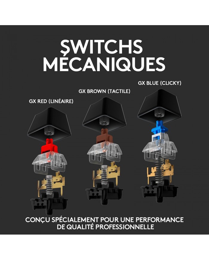 Logitech G G513 Carbone (GX Brown Tactile Version)