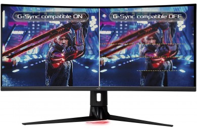 ROG Strix XG349C 34 POUCES UWQHD (3440 x 1440) overclockable 180Hz