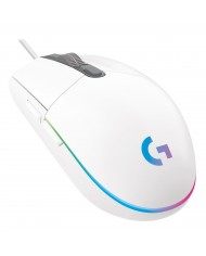 Logitech G G203 LightSync (Blanc). - Souris PC Logitech G G203 LightSync (Blanc). - Souris PC