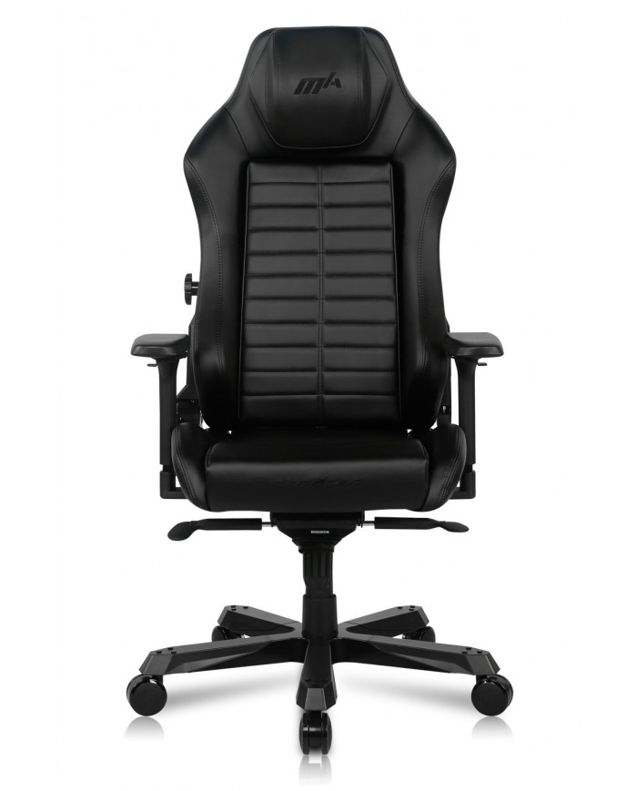 DXRacer Master NOIR chaise de jeu Appui-tête coulissant, accoudoir en métal 4D, coussin de siège remplaçable