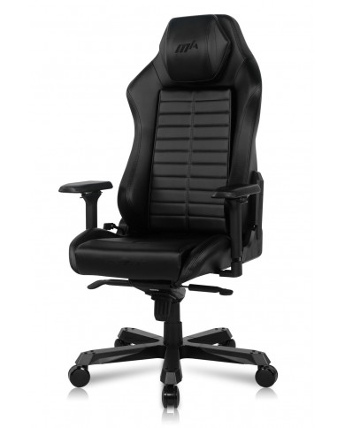 DXRacer Master NOIR chaise de jeu Appui-tête coulissant, accoudoir en métal 4D, coussin de siège remplaçable