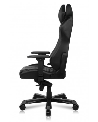 DXRacer Master NOIR chaise de jeu Appui-tête coulissant, accoudoir en métal 4D, coussin de siège remplaçable