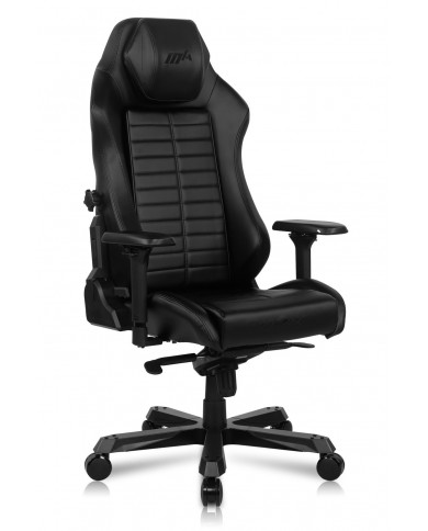 DXRacer Master NOIR chaise de jeu Appui-tête coulissant, accoudoir en métal 4D, coussin de siège remplaçable