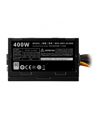 Cooler Master ELITE 400 V4 230V ATX PCGAMERCASA MAROC Cooler Master ELITE 400 V4 230V ATX PCGAMERCASA MAROC