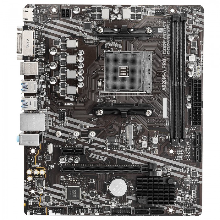 MSI A520M-A PRO PCGAMERCASA MAROC MSI A520M-A PRO PCGAMERCASA MAROC