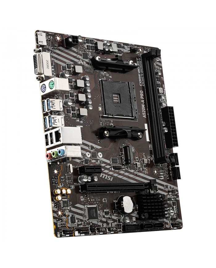 MSI A520M-A PRO PCGAMERCASA MAROC MSI A520M-A PRO PCGAMERCASA MAROC