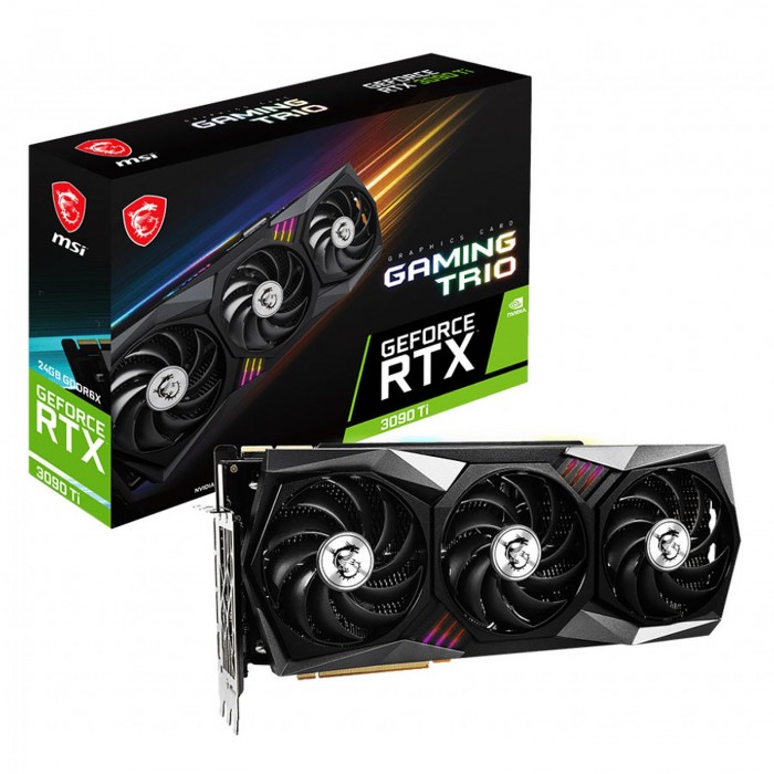 MSI RTX 3090 TI GAMING X TRIO 24GB MSI RTX 3090 TI GAMING X TRIO 24GB
