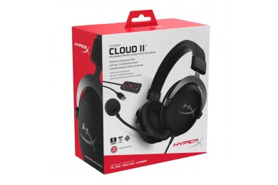 HyperX Cloud II (Noir) - Micro-casque - Pc Gamer Casa HyperX Cloud II (Noir) - Micro-casque - Pc Gamer Casa
