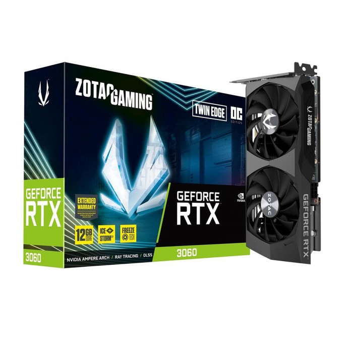 ZOTAC RTX 3060 Twin Edge 12GB / CARTE GRAPHIQUE /