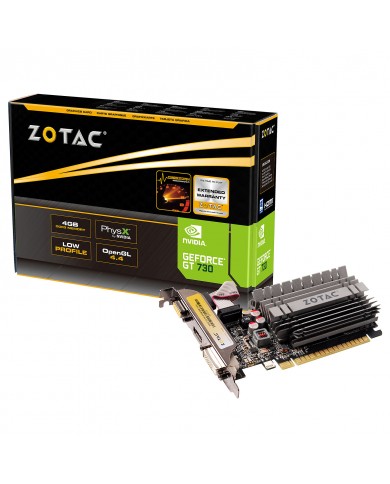 ZOTAC GeForce GT 730 4GB Zone Edition- Carte Graphique - Pc Gamer Casa