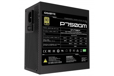 Gigabyte GP-P750GM Modulaire 80+ Gold Gigabyte GP-P750GM Modulaire 80+ Gold