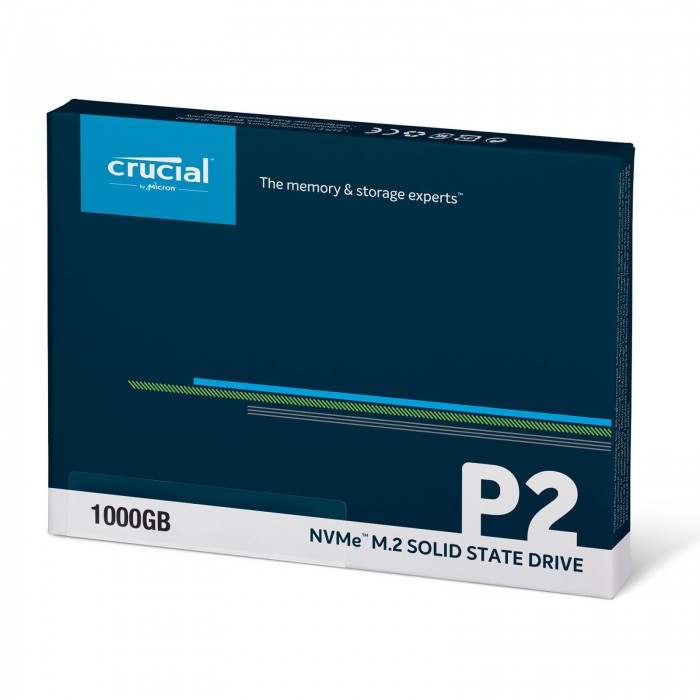 Crucial P2 M.2 PCIe NVMe 2 To - Disque SSD - Pc Gamer Casa