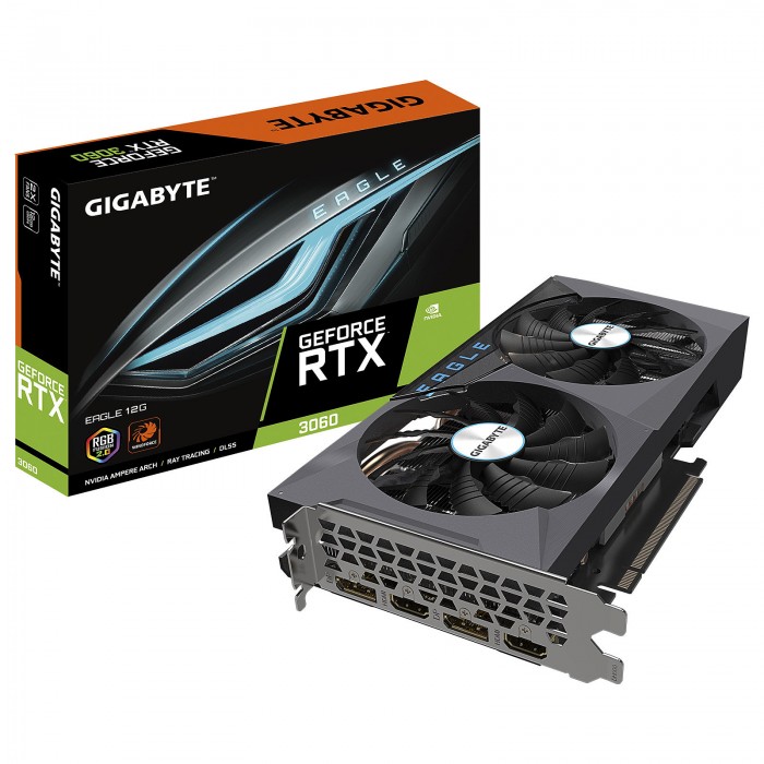 Gigabyte RTX 3060 EAGLE 12Gb - Carte Graphique - Pc Gamer Casa Gigabyte RTX 3060 EAGLE 12Gb - Carte Graphique - Pc Gamer Casa