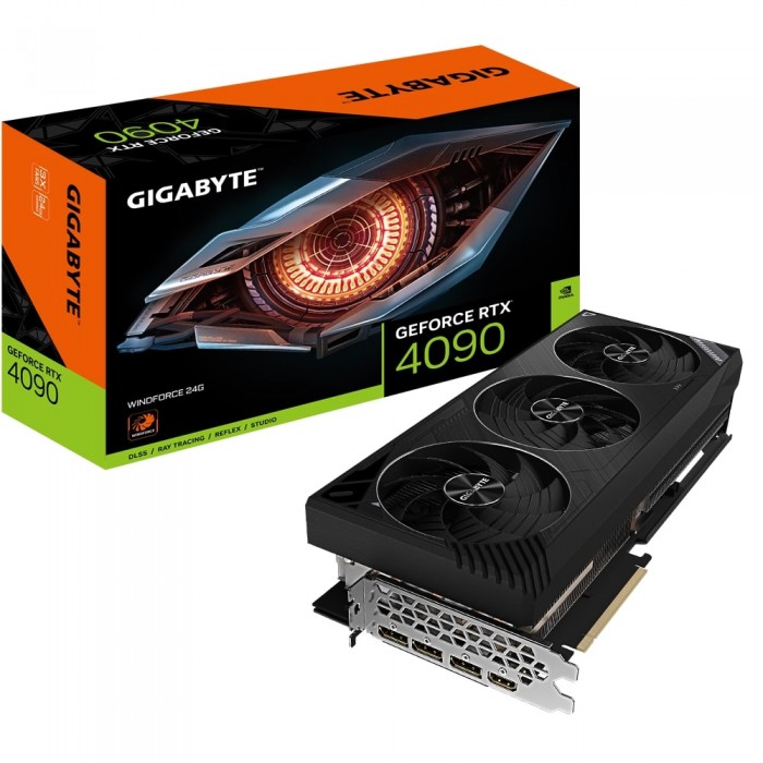 GIGABYTE RTX 4090 WINDFORCE 24G - PC Gamer Casa GIGABYTE RTX 4090 WINDFORCE 24G - PC Gamer Casa
