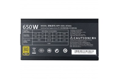 Cooler Master MWE Gold 650 Full Modular Cooler Master MWE Gold 650 Full Modular