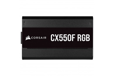 Corsair CX550F RGB 80PLUS Bronze (Noir) - Achat Alimentation PC - PC GAMER CASA
