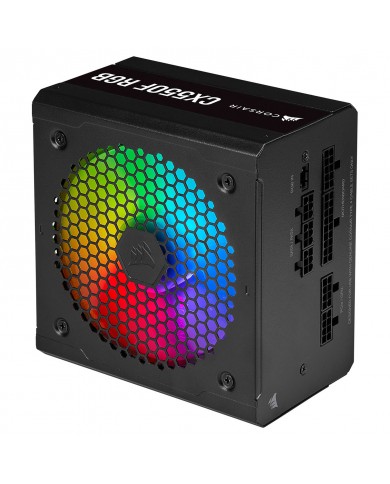 Corsair CX550F RGB 80PLUS Bronze (Noir) - Achat Alimentation PC - PC GAMER CASA Corsair CX550F RGB 80PLUS Bronze (Noir) - Achat Alimentation PC - PC GAMER CASA
