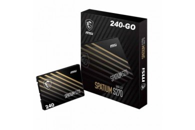 Msi Spatium S270 240 Go / Disque Dur / Pc Gamer Casa Msi Spatium S270 240 Go / Disque Dur / Pc Gamer Casa