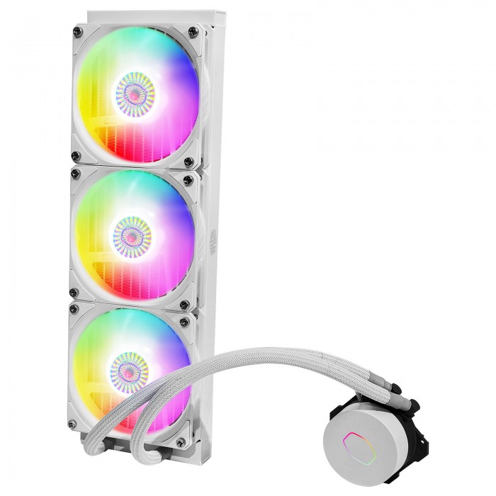 Cooler Master MasterLiquid ML360L V2 ARGB White Edition - Pc Gamer Casa Cooler Master MasterLiquid ML360L V2 ARGB White Edition - Pc Gamer Casa