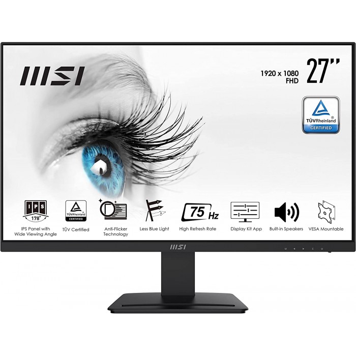 MSI Pro MP273 IPS FHD - Pc Gamer Casa MSI Pro MP273 IPS FHD - Pc Gamer Casa