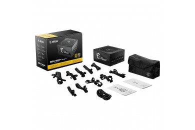 MSI MPG A750GF 100% MODULAIRE 750W ATX 12V - 80PLUS GOLD - Pc Gamer Casa