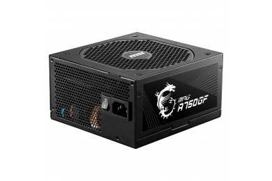 MSI MPG A750GF 100% MODULAIRE 750W ATX 12V - 80PLUS GOLD - Pc Gamer Casa