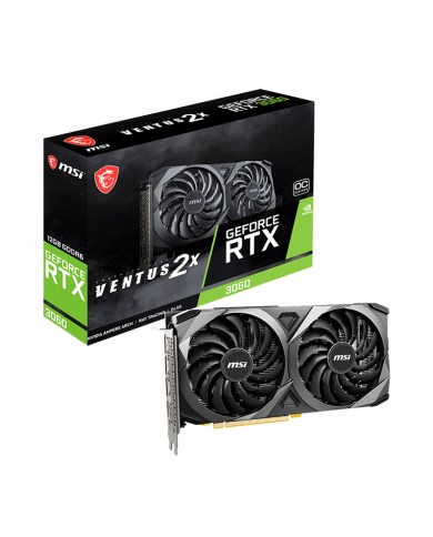 MSI RTX 3060 VENTUS 2X 12G OC  - Pc Gamer Casa