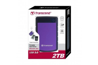 TRANSCEND STOREJET 25H3P (USB 3.0) 2TB  - Pc Gamer Casa TRANSCEND STOREJET 25H3P (USB 3.0) 2TB  - Pc Gamer Casa