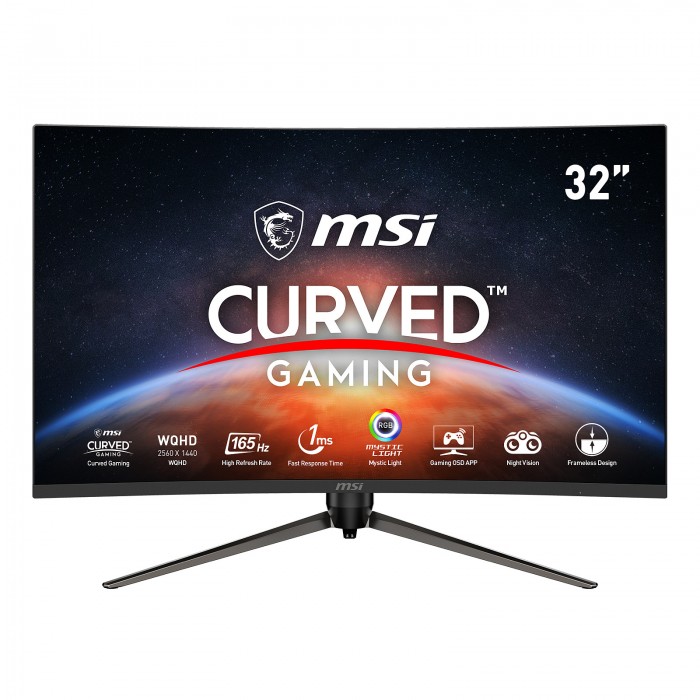 MSI Optix AG321CQR 31.5" 1ms 165 Hz 2560 x 1440 - Pc Gamer Casa MSI Optix AG321CQR 31.5" 1ms 165 Hz 2560 x 1440 - Pc Gamer Casa