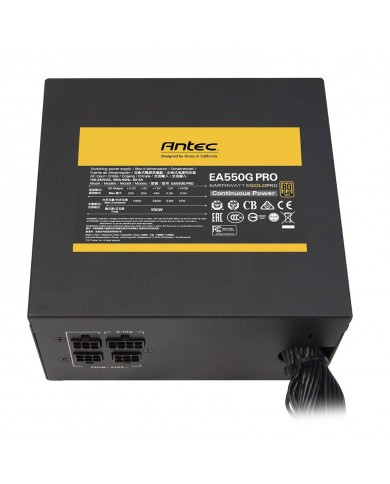 Antec EA550G PRO 550W GOLD  - Pc Gamer Casa