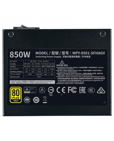 Cooler Master V850 SFX GOLD 80PLUS Gold - Pc Gamer Casa