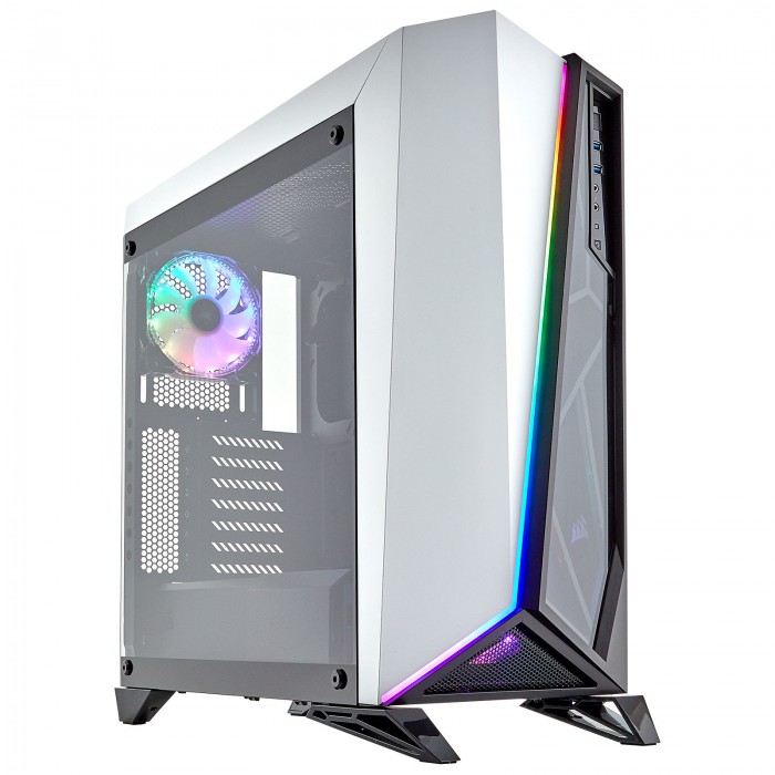 Corsair Carbide SPEC-OMEGA RGB Blanc - Pc Gamer Casa