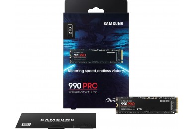 Samsung SSD 990 PRO M.2 PCIe NVMe 2TB Samsung SSD 990 PRO M.2 PCIe NVMe 2TB