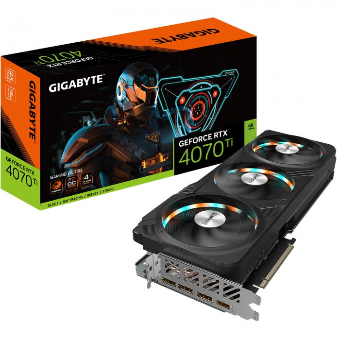 Gigabyte RTX 4070 Ti GAMING OC 12G  - Pc Gamer Casa Gigabyte RTX 4070 Ti GAMING OC 12G  - Pc Gamer Casa