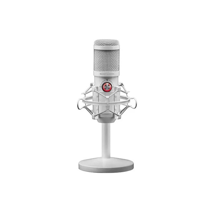 Mars Gaming MMICXW STUDIO PRO MIC White  - Pc Gamer Casa