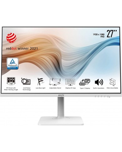 MSI Modern MD271PW 27" FHD IPS 75Hz  - Pc Gamer Casa MSI Modern MD271PW 27" FHD IPS 75Hz  - Pc Gamer Casa
