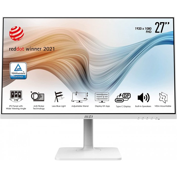 MSI Modern MD271PW 27" FHD IPS 75Hz  - Pc Gamer Casa MSI Modern MD271PW 27" FHD IPS 75Hz  - Pc Gamer Casa