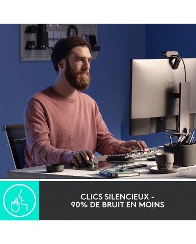 Logitech MX Master 3S (Graphite) - Souris PC - Pc Gamer Casa