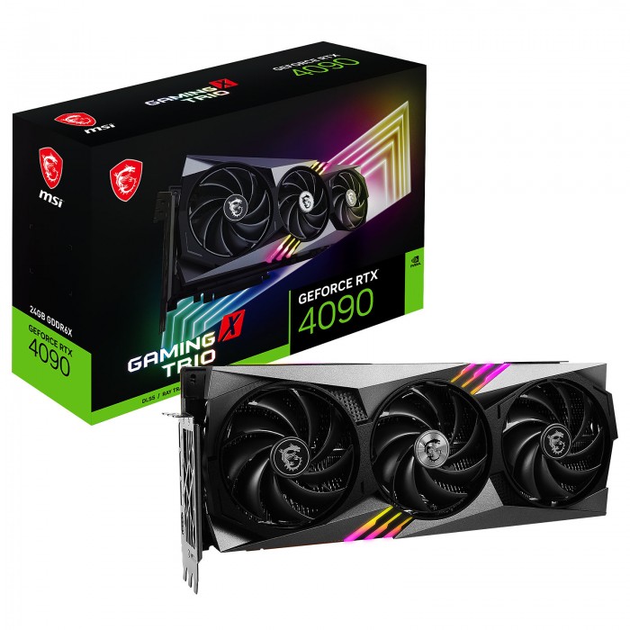 MSI RTX 4090 GAMING X TRIO 24GB  - Pc Gamer Casa