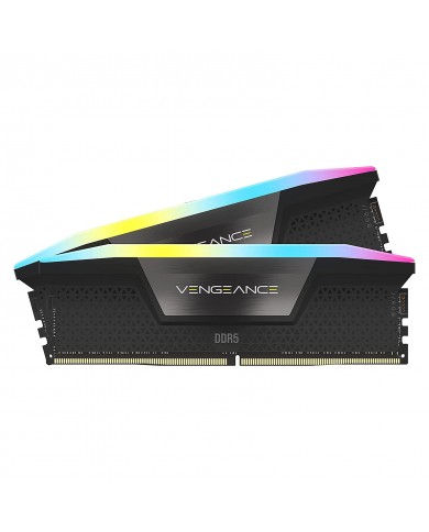 Corsair Vengeance RGB DDR5 32 Go (2 x 16 Go) 5600 MHz CL36   - Pc Gamer Casa Corsair Vengeance RGB DDR5 32 Go (2 x 16 Go) 5600 MHz CL36   - Pc Gamer Casa