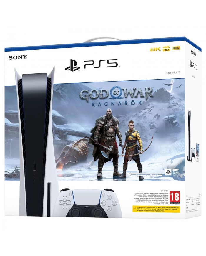 Sony PlayStation PS5 + God of War: Ragnarok - Pc Gamer Casa