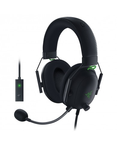 Razer Blackshark V2 + USB Mic Enhancer - Pc Gamer Casa
