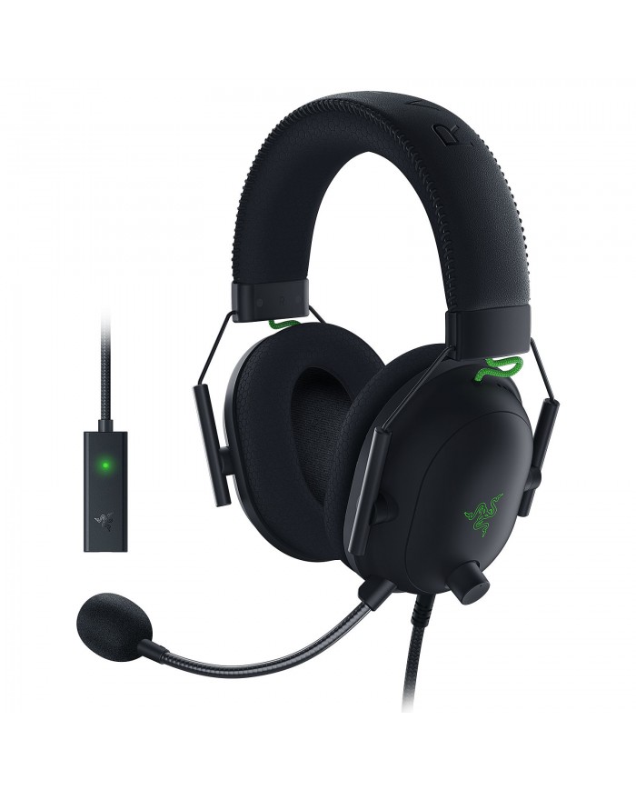 Razer Blackshark V2 + USB Mic Enhancer - Pc Gamer Casa