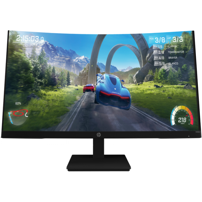 HP X32c FHD 32" 165Hz 1Ms - Pc Gamer Casa HP X32c FHD 32" 165Hz 1Ms - Pc Gamer Casa