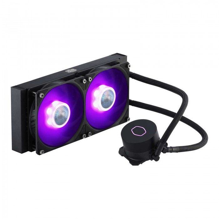 Cooler Master MasterLiquid ML240L V2 RGB  - Pc Gamer Casa Cooler Master MasterLiquid ML240L V2 RGB  - Pc Gamer Casa
