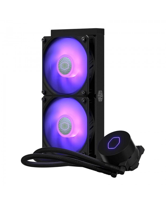 Cooler Master MasterLiquid ML240L V2 RGB  - Pc Gamer Casa Cooler Master MasterLiquid ML240L V2 RGB  - Pc Gamer Casa