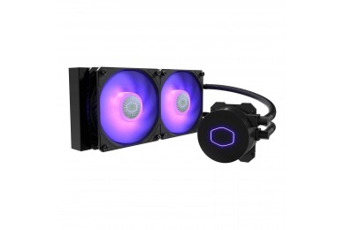 Cooler Master MasterLiquid ML240L V2 RGB  - Pc Gamer Casa Cooler Master MasterLiquid ML240L V2 RGB  - Pc Gamer Casa